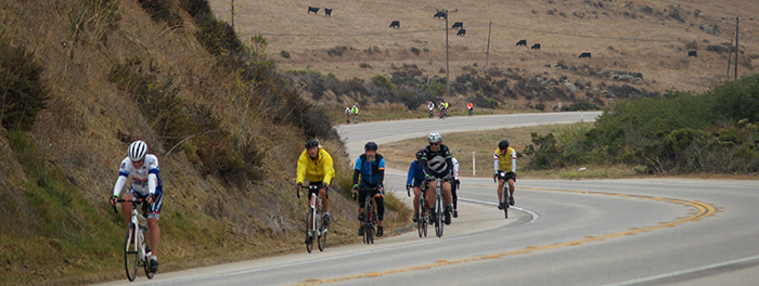 Climbing Harmony Hill.